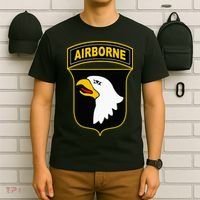 101st Airborne Division Military Veteran American Eagle Army T-Shirt thumb 6