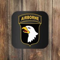 101st Airborne Division Military Veteran American Eagle Army Coaster thumb 0