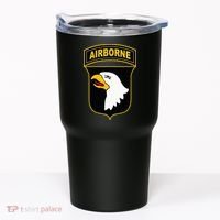 101st Airborne Division Military Veteran American Eagle Army Tumbler thumb 0