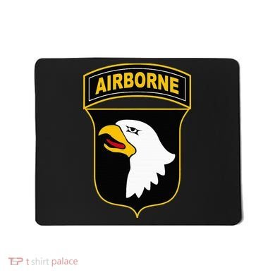 101st Airborne Division Military Veteran American Eagle Army Mousepad