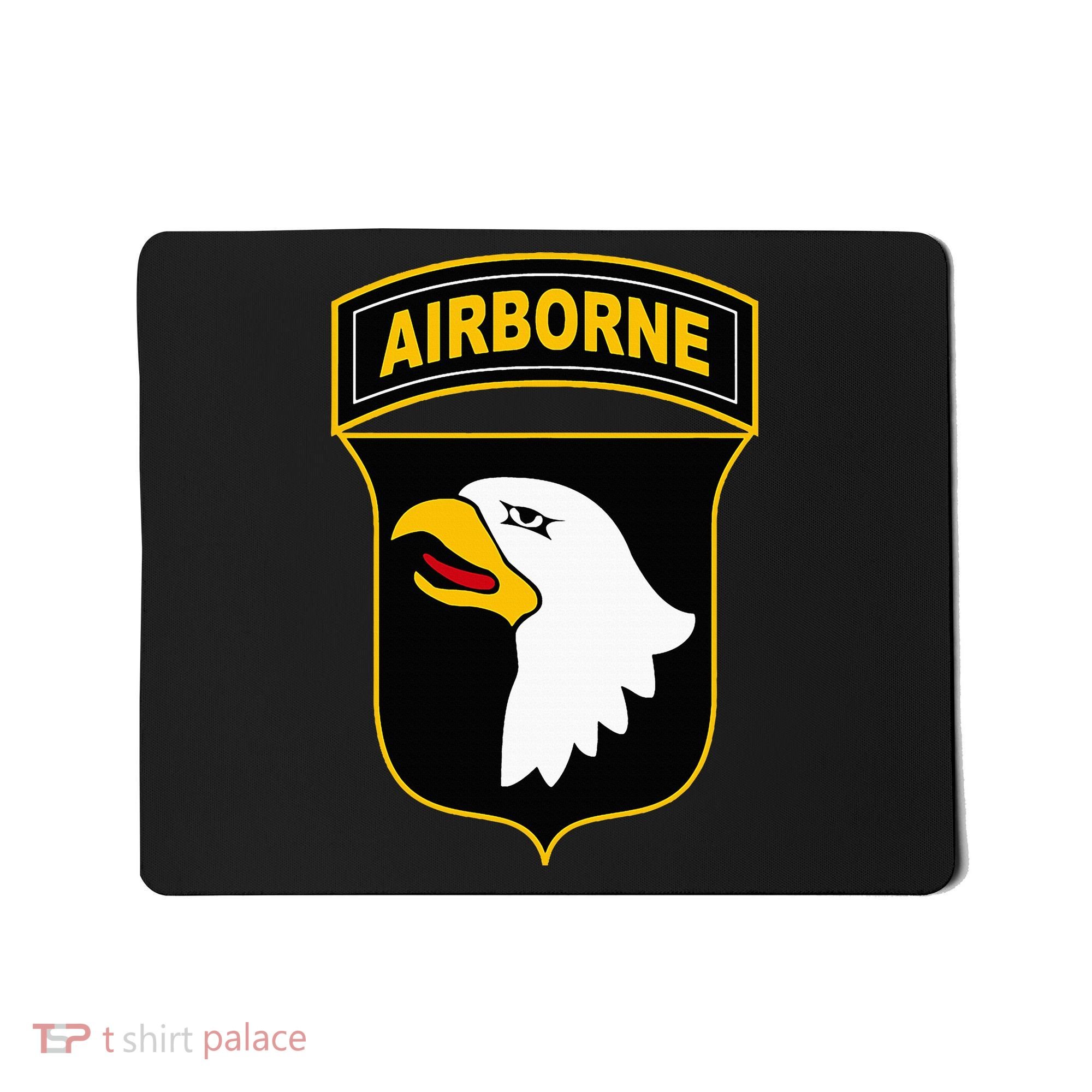 101st Airborne Division Military Veteran American Eagle Army Mousepad