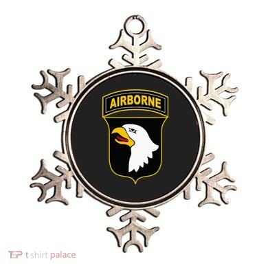 101st Airborne Division Military Veteran American Eagle Army Ornament