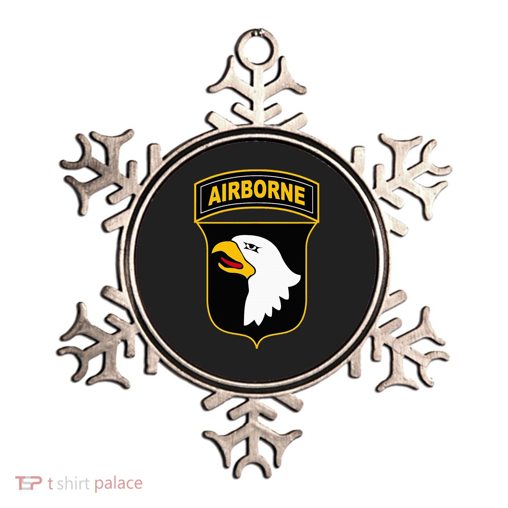 101st Airborne Division Military Veteran American Eagle Army Ornament