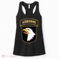 101st Airborne Division Military Veteran American Eagle Army Women's Tank Top thumb 0