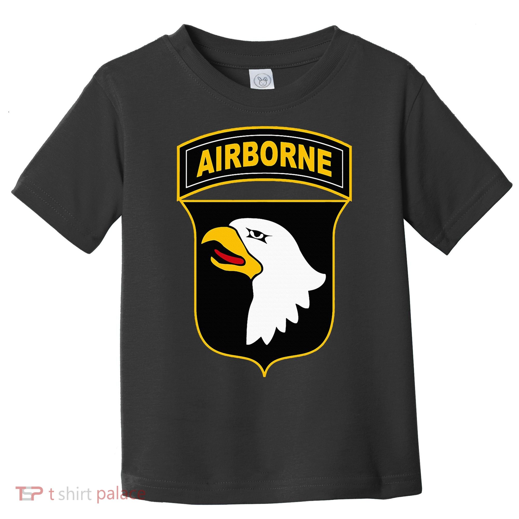 101st Airborne Division Military Veteran American Eagle Army Toddler T-Shirt