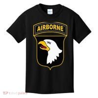 101st Airborne Division Military Veteran American Eagle Army Kids T-Shirt thumb 0
