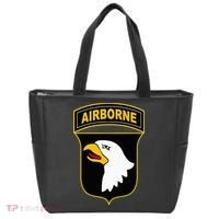 101st Airborne Division Military Veteran American Eagle Army Tote Bag thumb 0