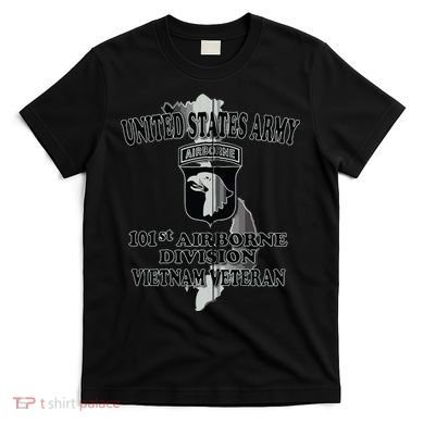 101st Airborne Division Vietnam Veteran Zip Hoodie T-Shirt