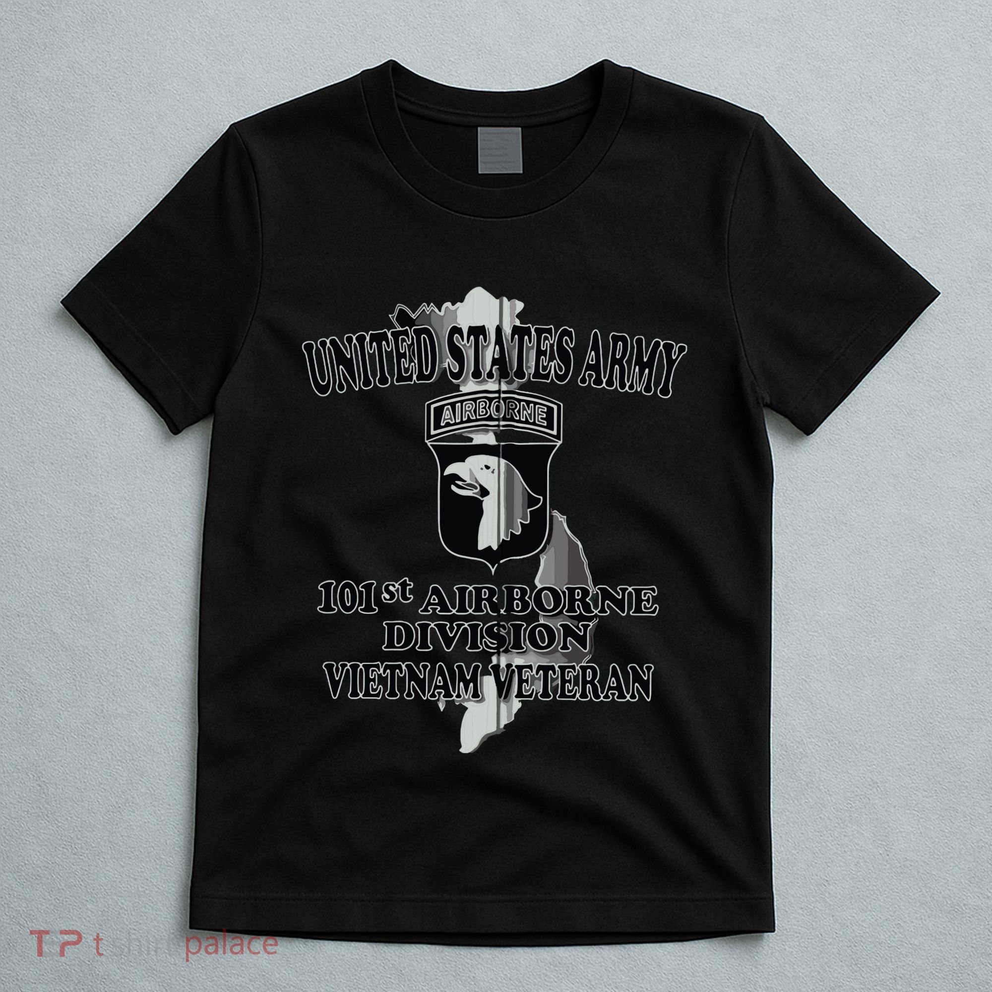 101st Airborne Division Vietnam Veteran Zip Hoodie T-Shirt