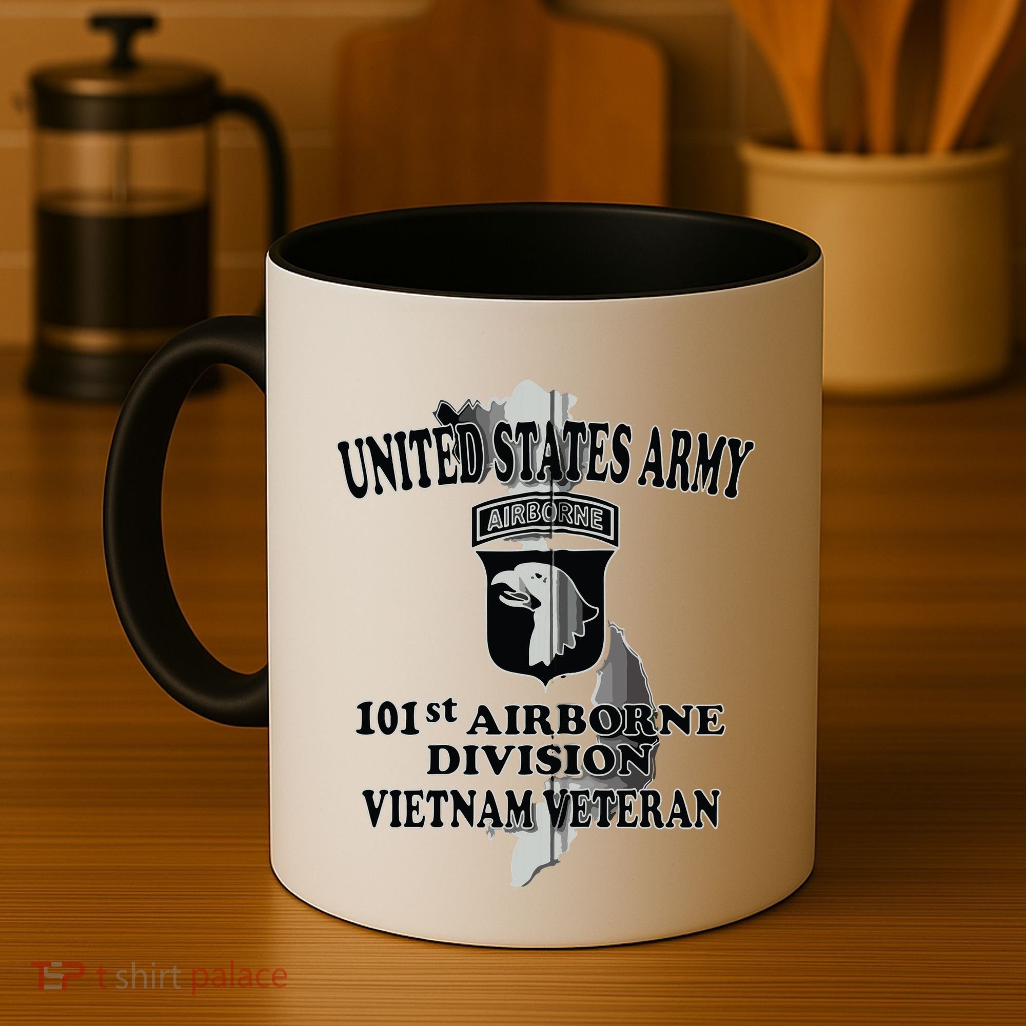 101st Airborne Division Vietnam Veteran Zip Hoodie Coffee Mug