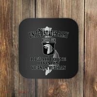 101st Airborne Division Vietnam Veteran Zip Hoodie Coaster thumb 0