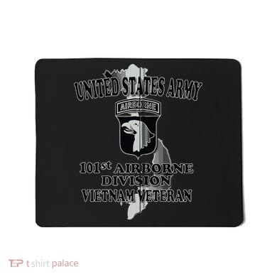 101st Airborne Division Vietnam Veteran Zip Hoodie Mousepad