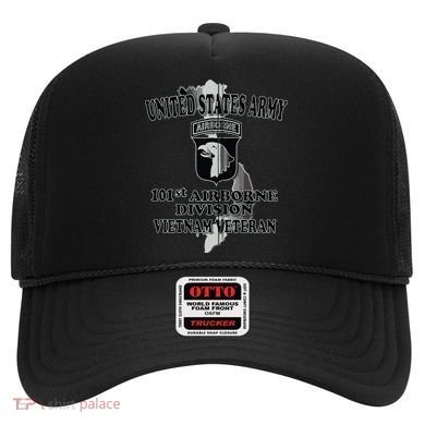 101st Airborne Division Vietnam Veteran Zip Hoodie Hat