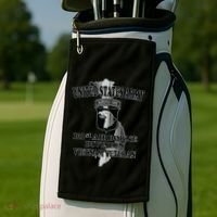101st Airborne Division Vietnam Veteran Zip Hoodie Golf Towel thumb 2