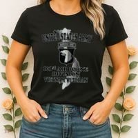 101st Airborne Division Vietnam Veteran Zip Hoodie Women's T-Shirt thumb 2