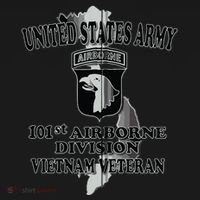 101st Airborne Division Vietnam Veteran Zip Hoodie Kids Long Sleeve Shirt thumb 2
