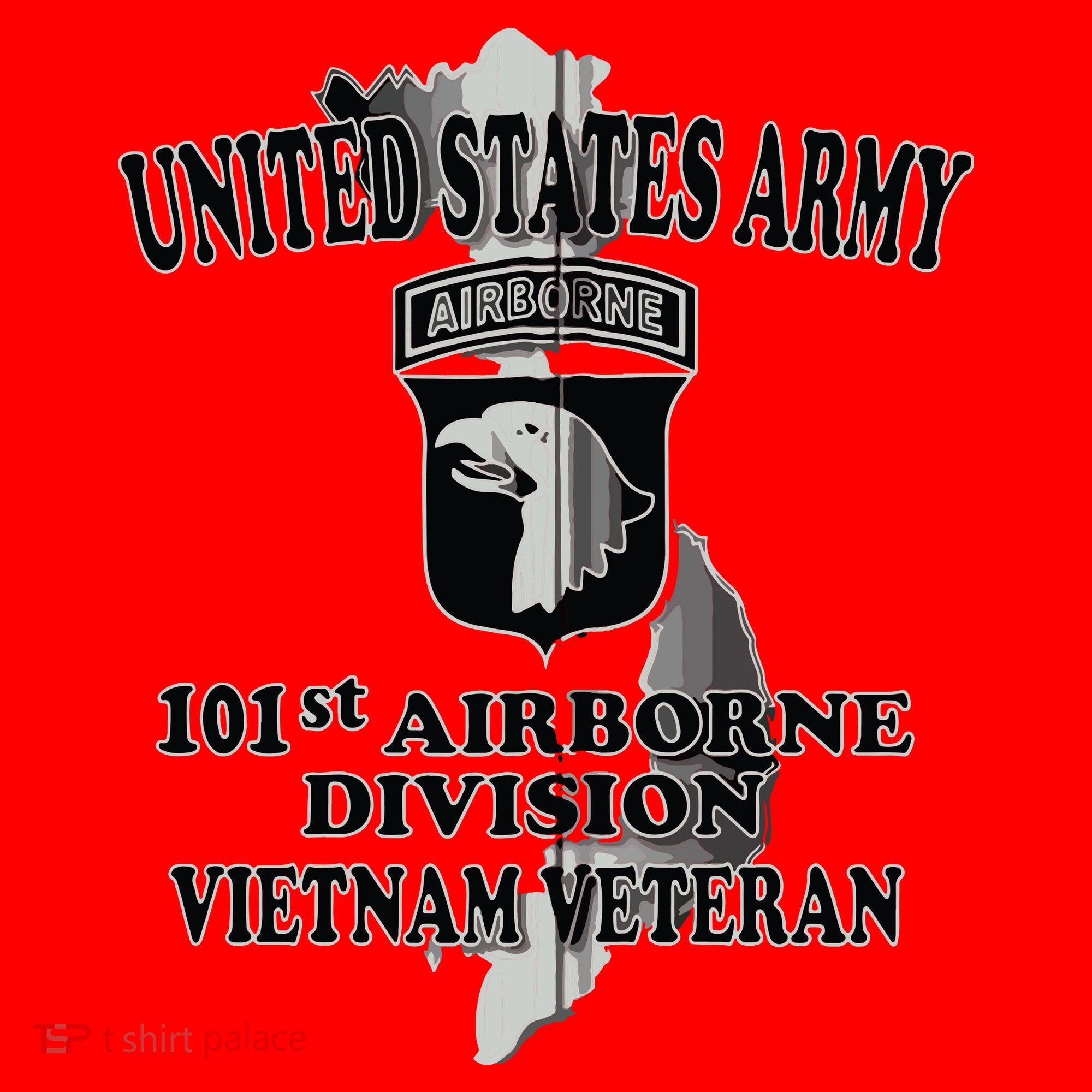 101st Airborne Division Vietnam Veteran Zip Hoodie Santa Hat