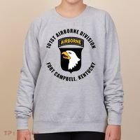 101st Airborne Division Fort Campbell Kentucky Emblem Women's Sweatshirt thumb 0