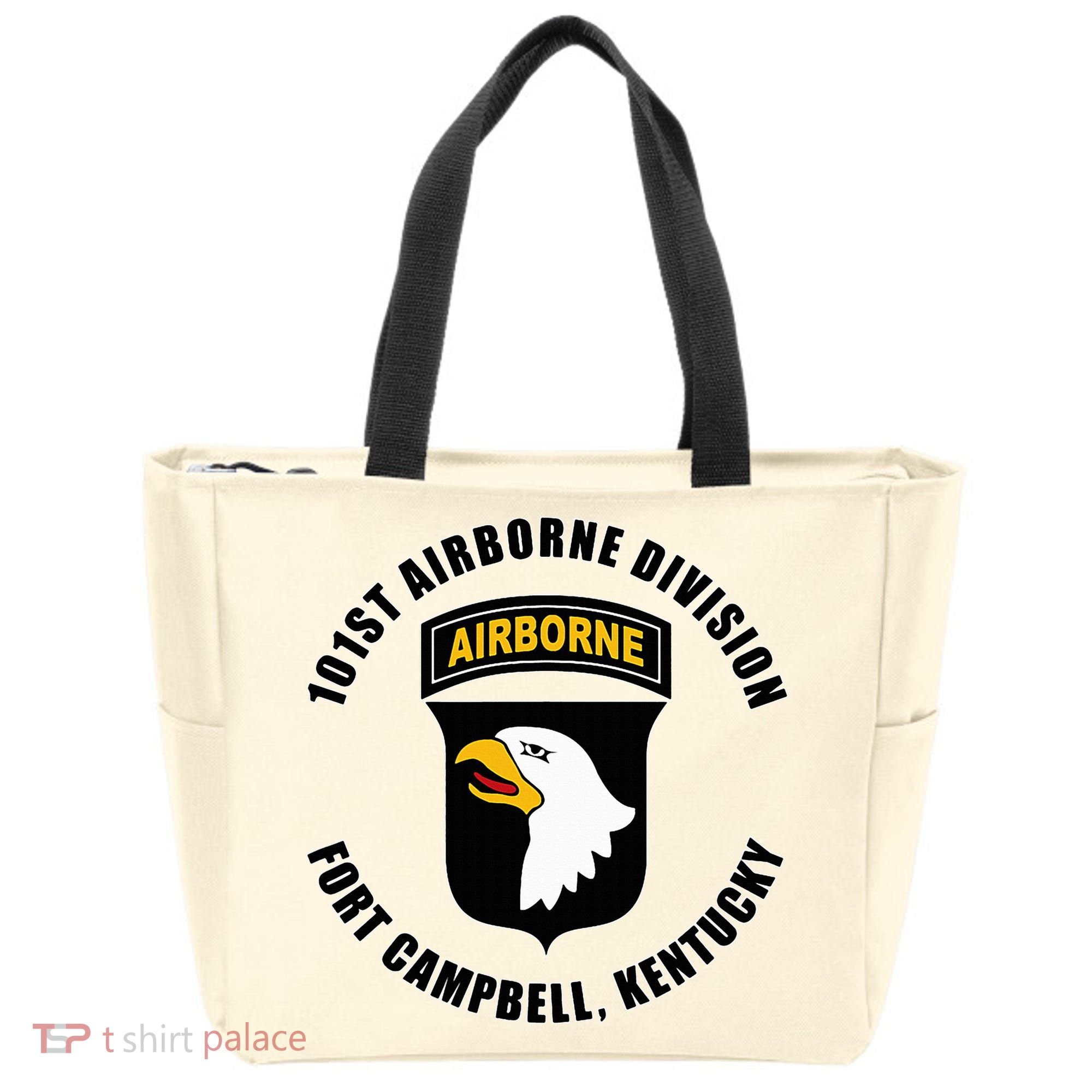 101st Airborne Division Fort Campbell Kentucky Emblem Tote Bag