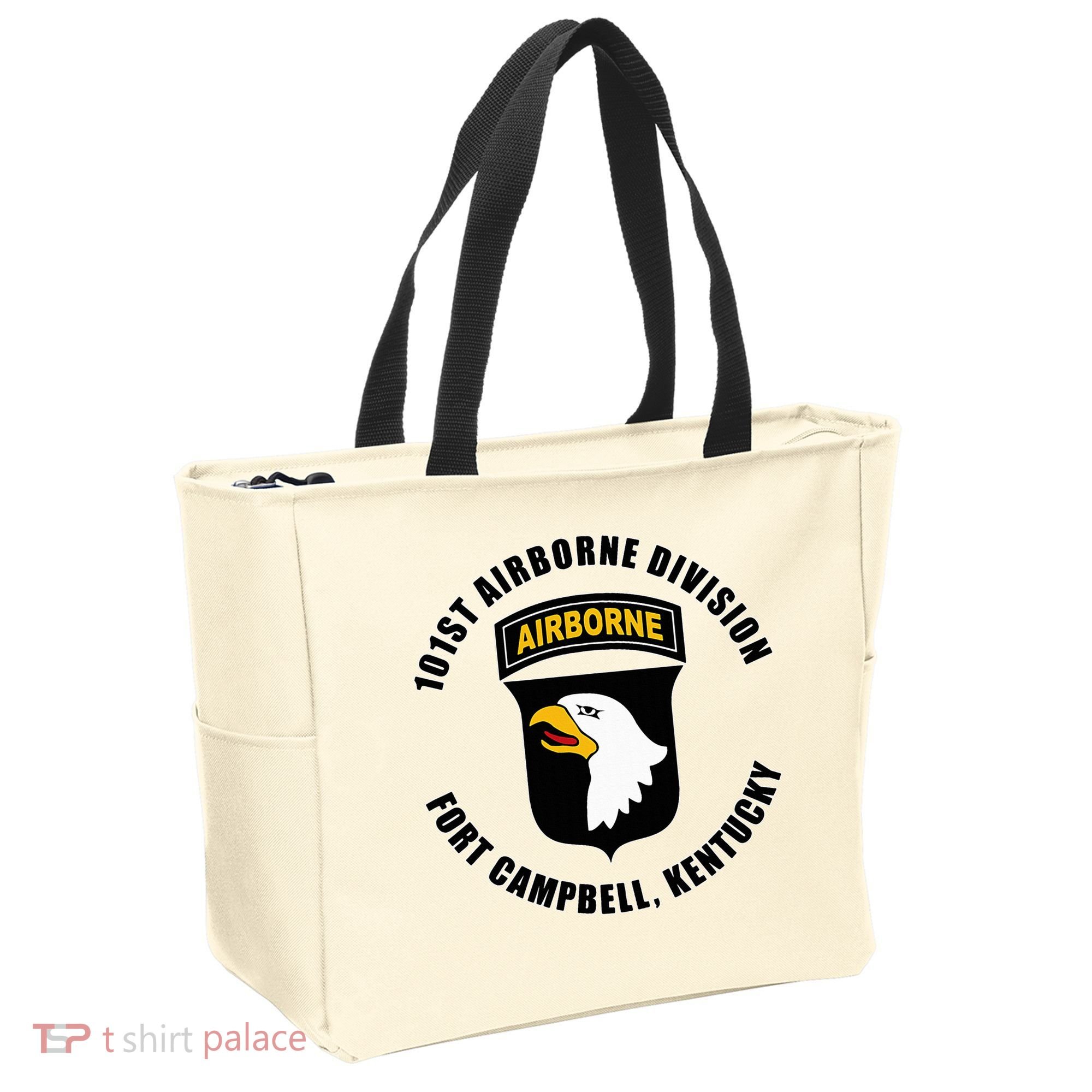101st Airborne Division Fort Campbell Kentucky Emblem Tote Bag