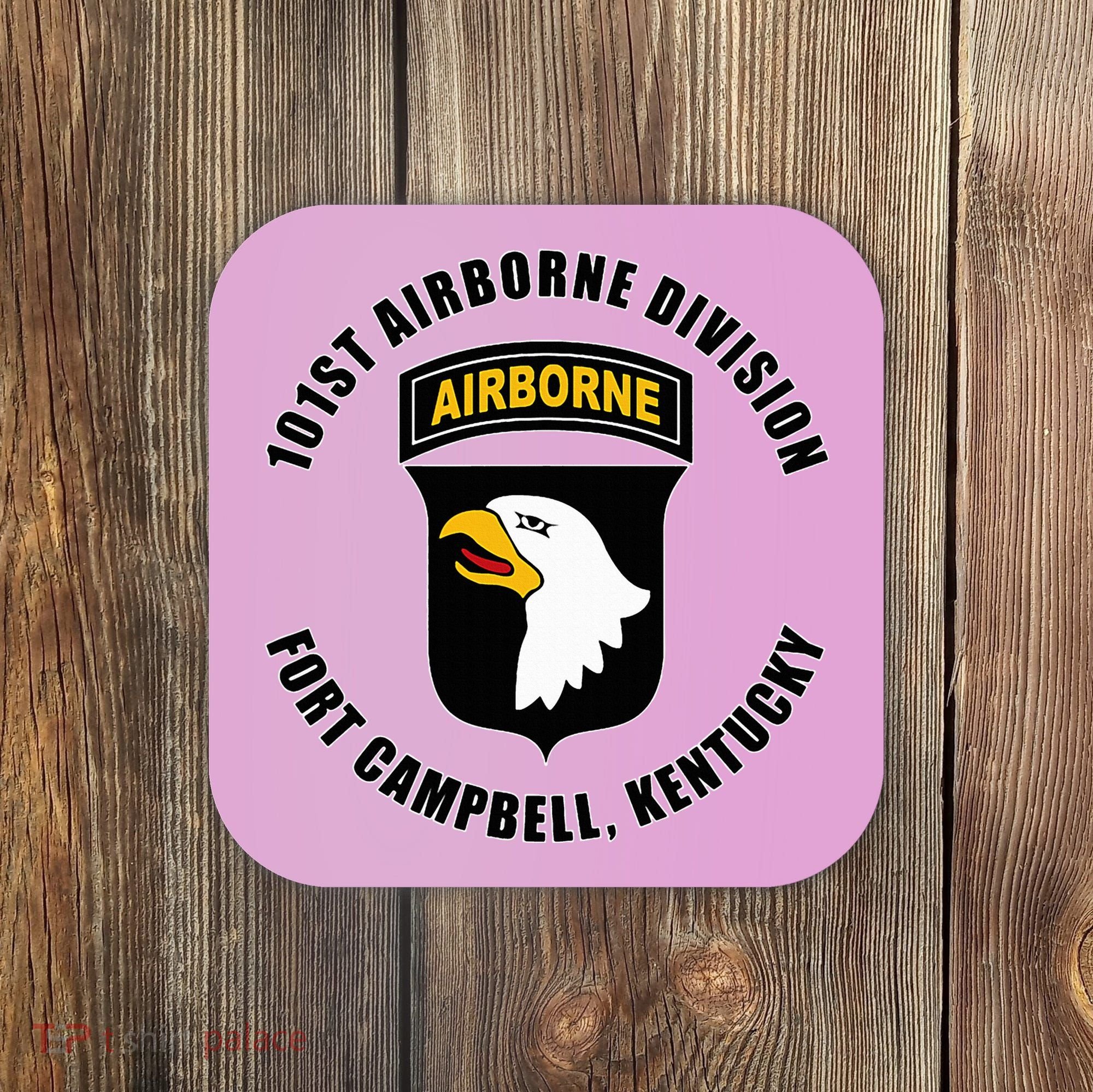 101st Airborne Division Fort Campbell Kentucky Emblem Coaster
