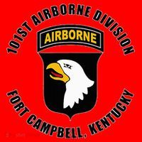 101st Airborne Division Fort Campbell Kentucky Emblem Santa Hat thumb 1