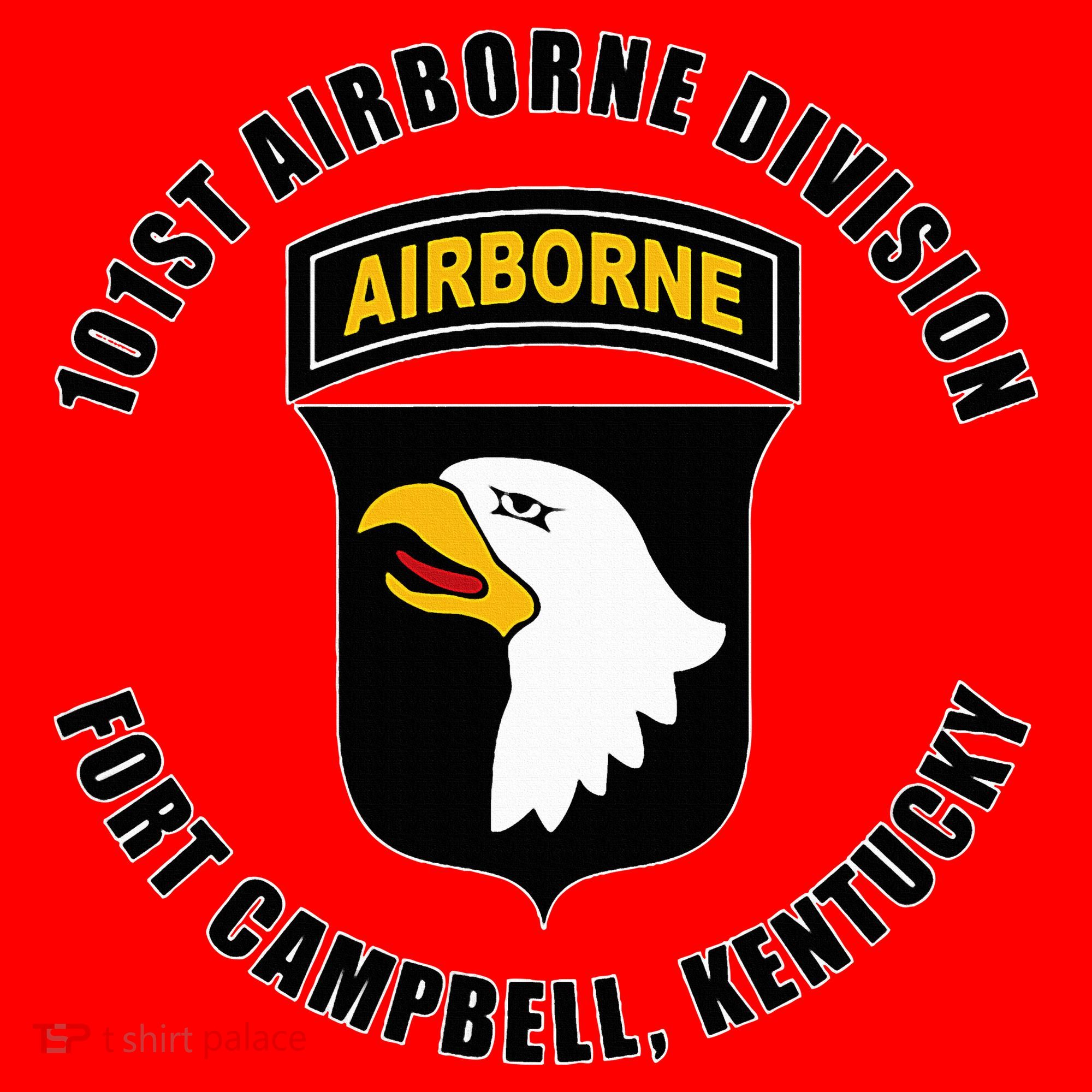 101st Airborne Division Fort Campbell Kentucky Emblem Santa Hat