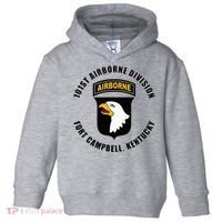 101st Airborne Division Fort Campbell Kentucky Emblem Toddler Hoodie thumb 0