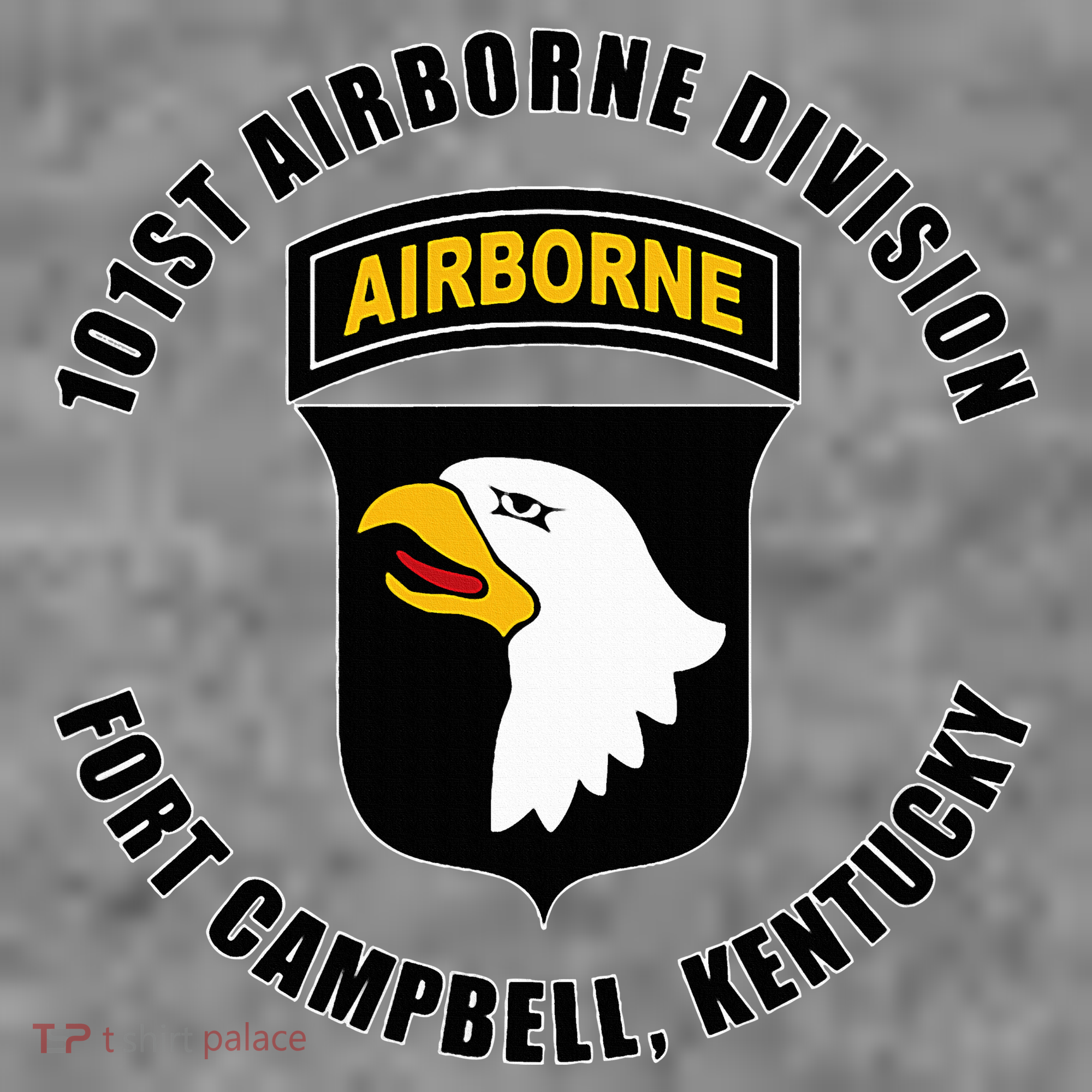 101st Airborne Division Fort Campbell Kentucky Emblem Toddler Hoodie