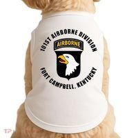 101st Airborne Division Fort Campbell Kentucky Emblem Doggie Tank thumb 0