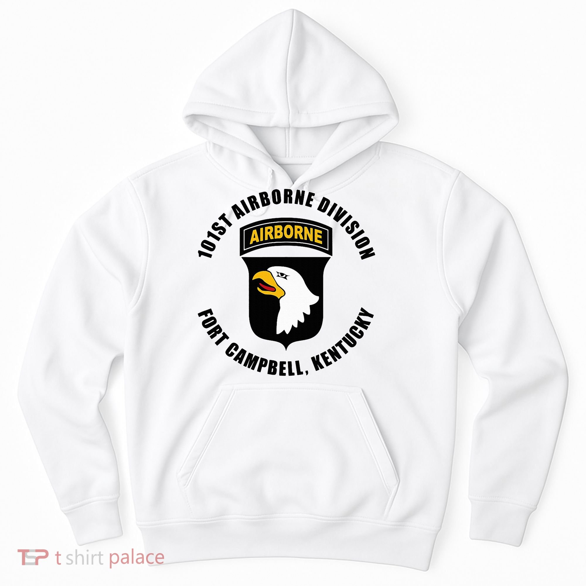 101st Airborne Division Fort Campbell Kentucky Emblem Hoodie