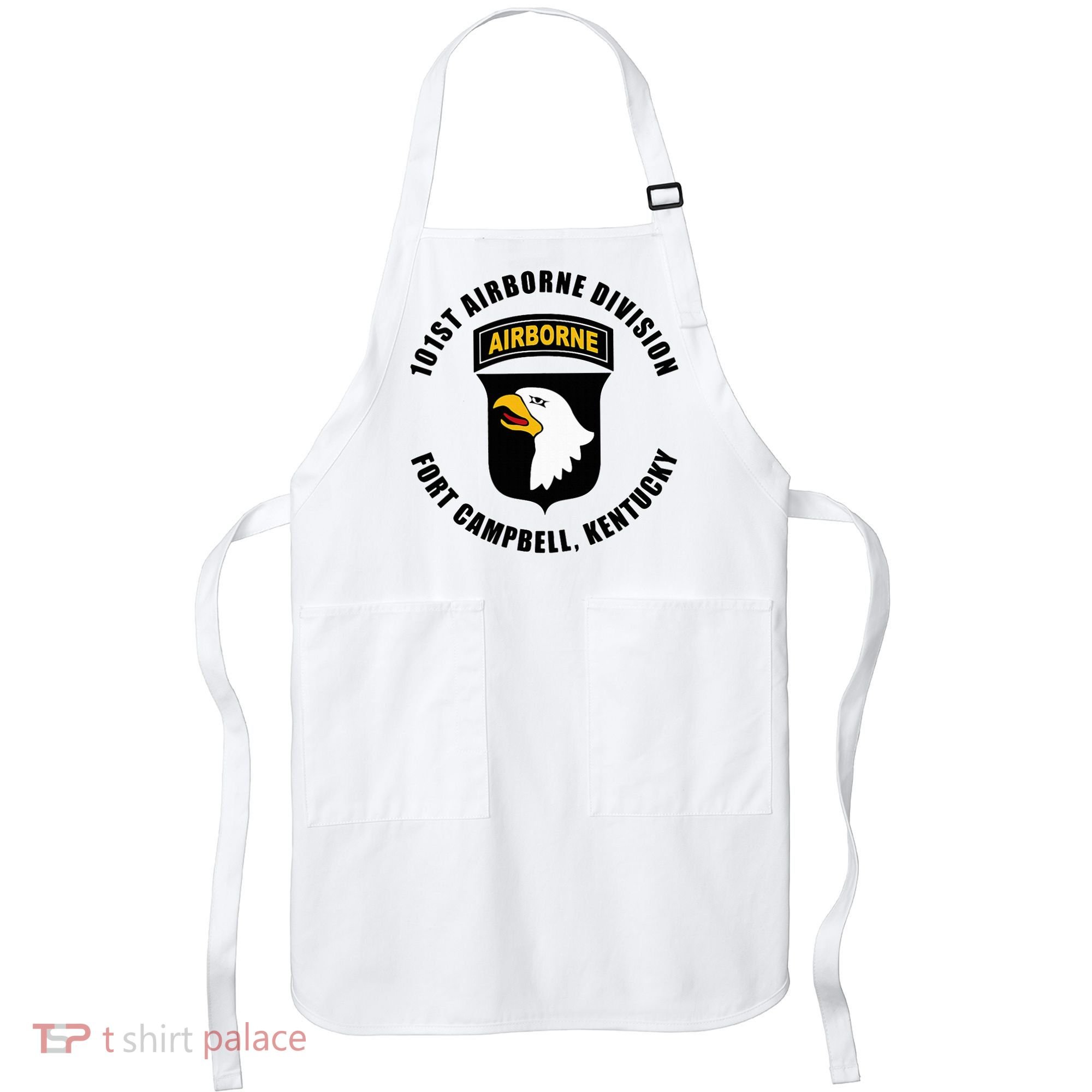 101st Airborne Division Fort Campbell Kentucky Emblem Apron