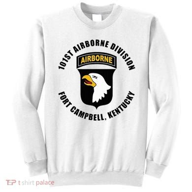 101st Airborne Division Fort Campbell Kentucky Emblem Sweatshirt