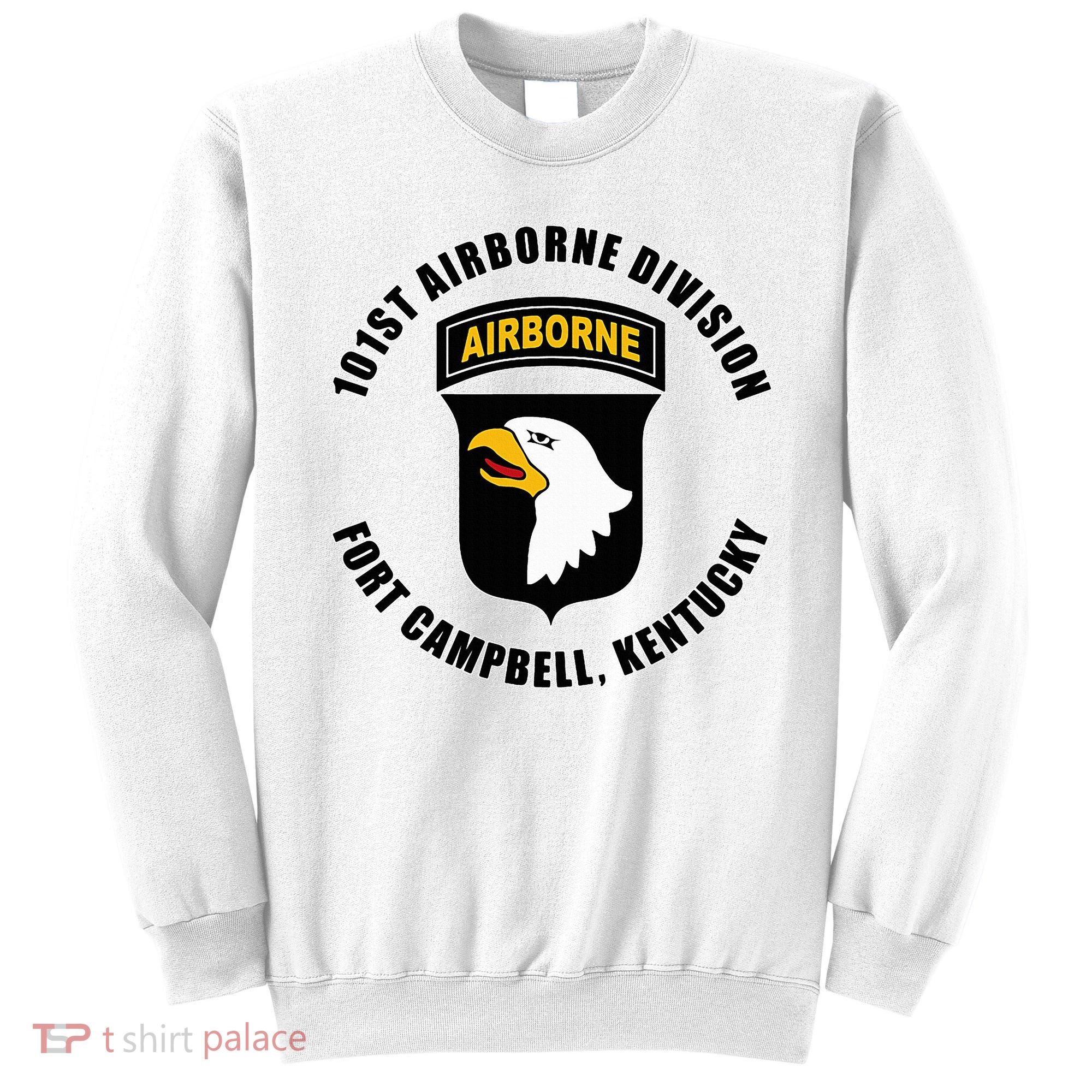 101st Airborne Division Fort Campbell Kentucky Emblem Sweatshirt