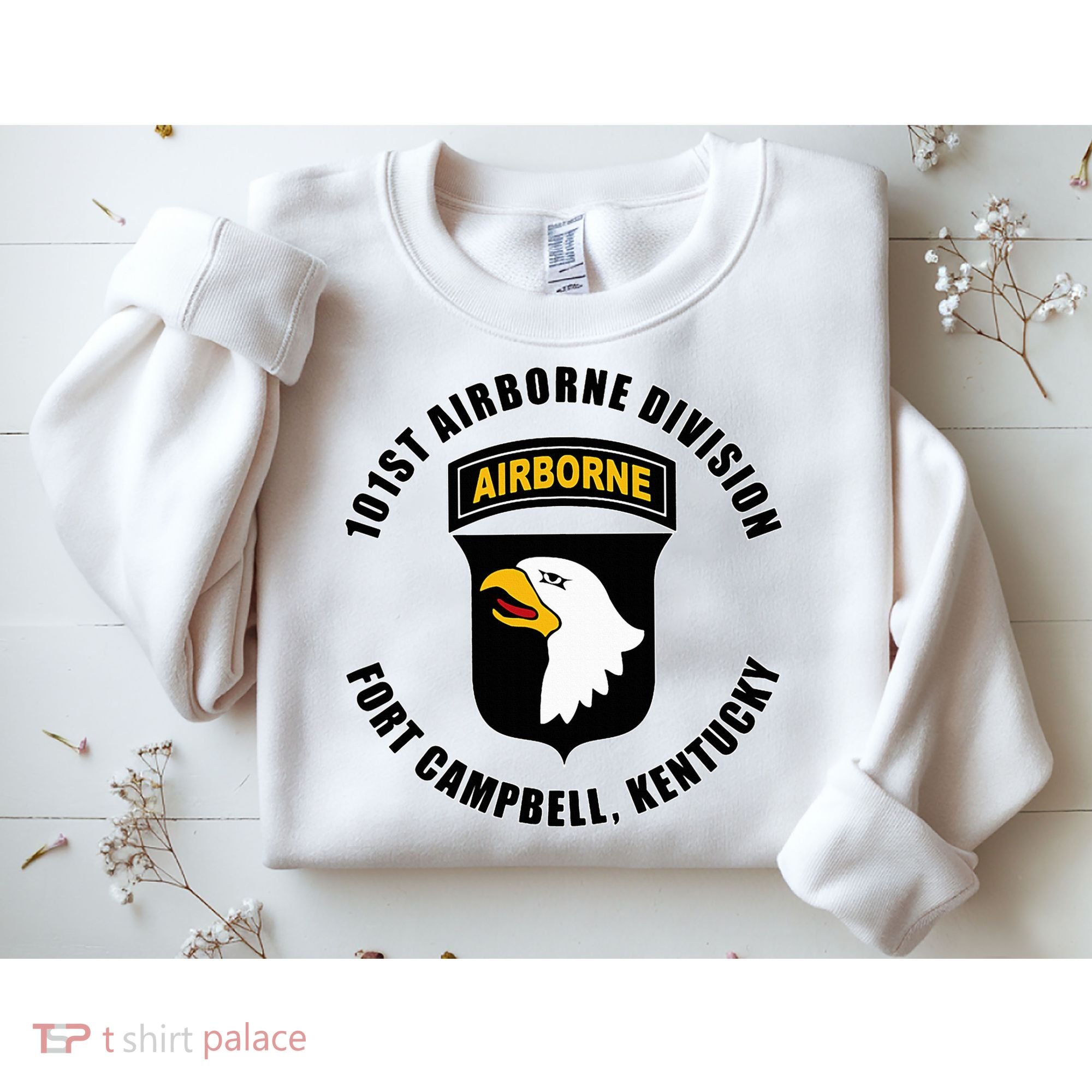 101st Airborne Division Fort Campbell Kentucky Emblem Sweatshirt