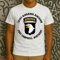 101st Airborne Division Fort Campbell Kentucky Emblem T-Shirt thumb 3