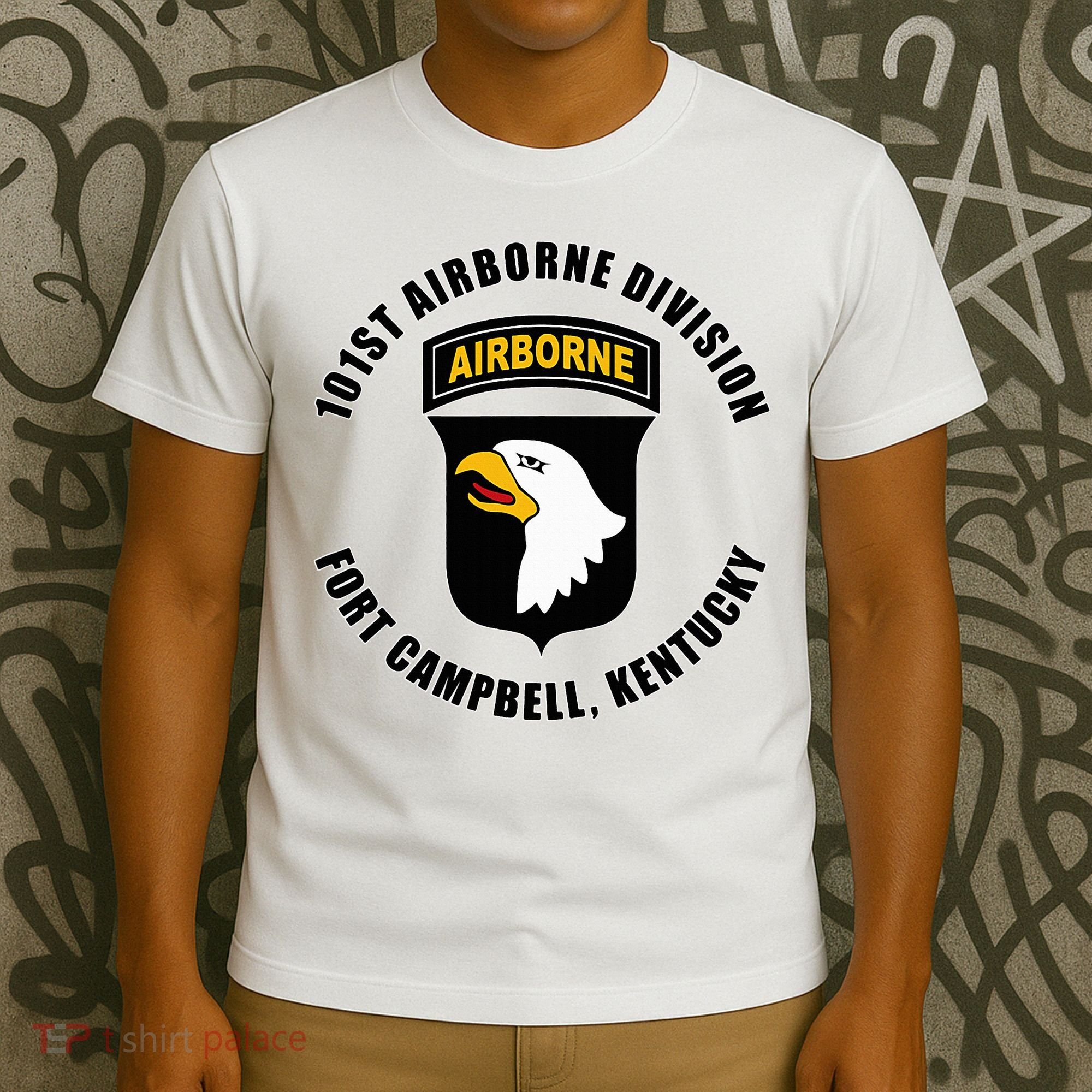 101st Airborne Division Fort Campbell Kentucky Emblem T-Shirt