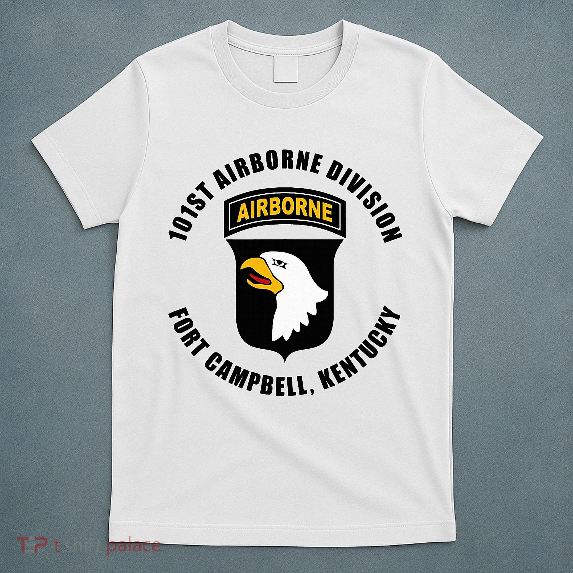 101st Airborne Division Fort Campbell Kentucky Emblem T-Shirt