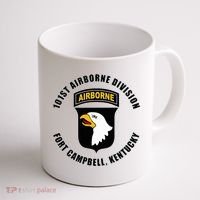 101st Airborne Division Fort Campbell Kentucky Emblem Coffee Mug thumb 1