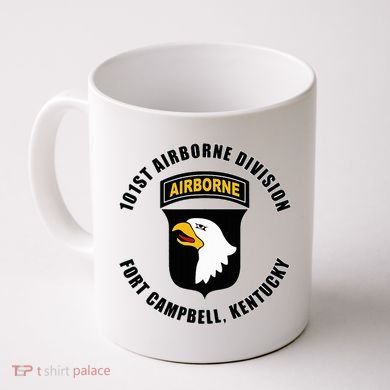 101st Airborne Division Fort Campbell Kentucky Emblem Coffee Mug