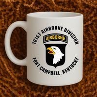 101st Airborne Division Fort Campbell Kentucky Emblem Coffee Mug thumb 2