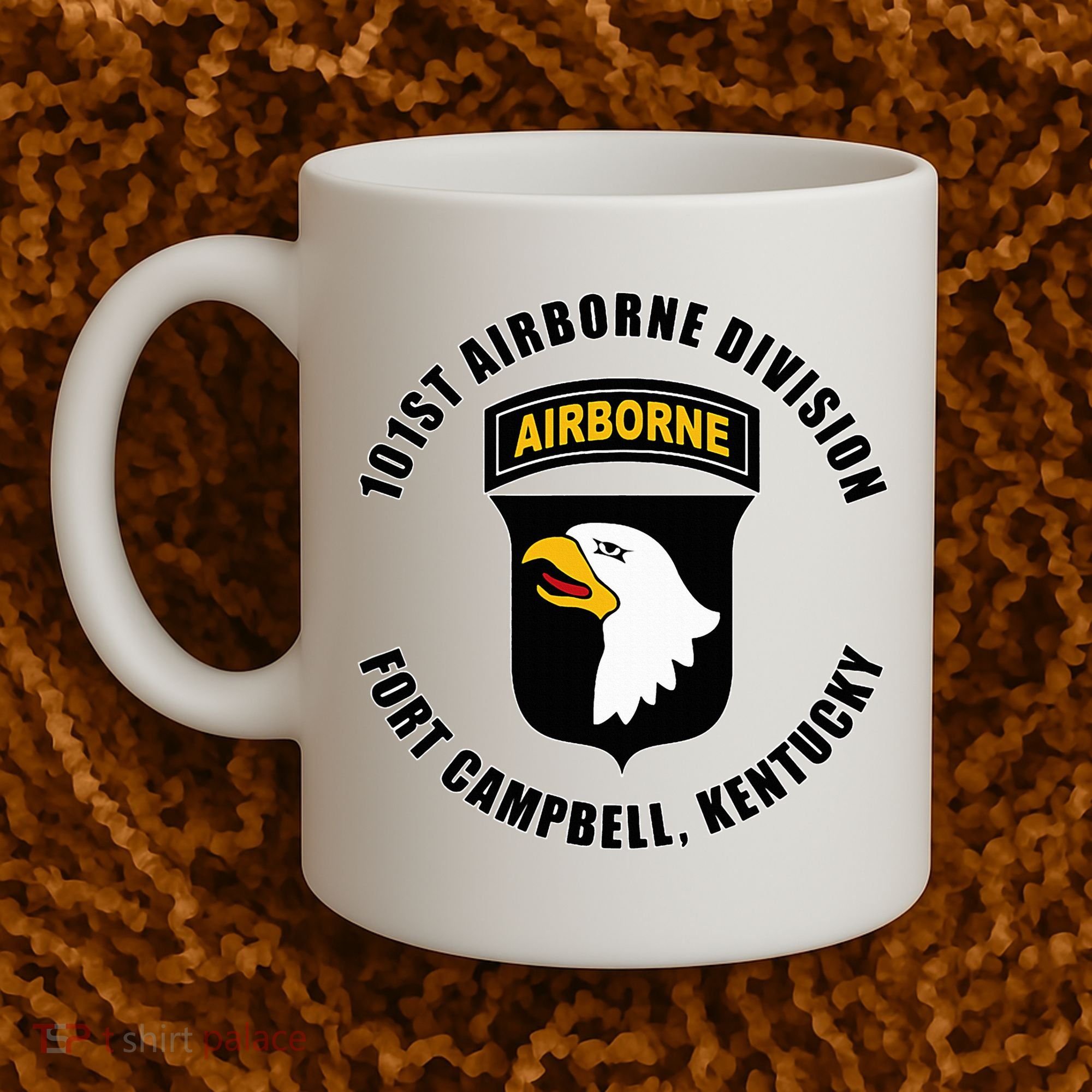 101st Airborne Division Fort Campbell Kentucky Emblem Coffee Mug