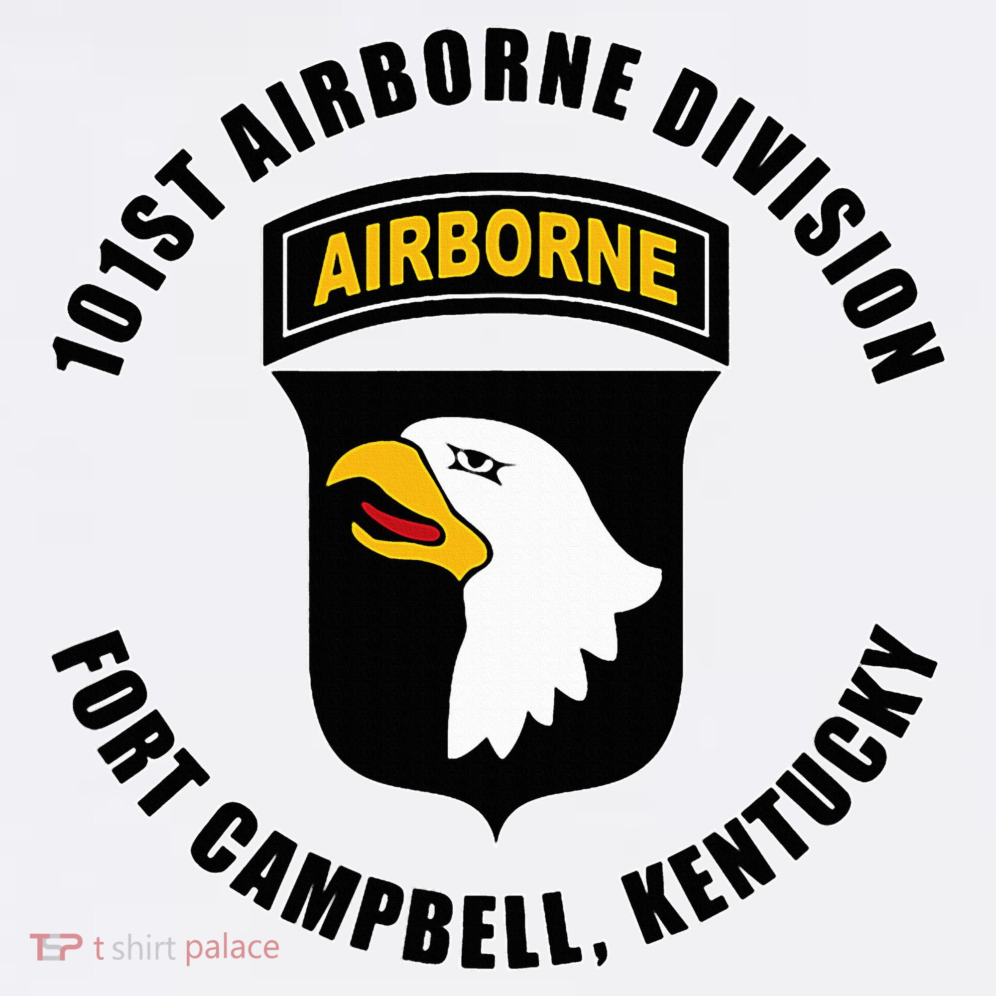 101st Airborne Division Fort Campbell Kentucky Emblem Women's Hoodie