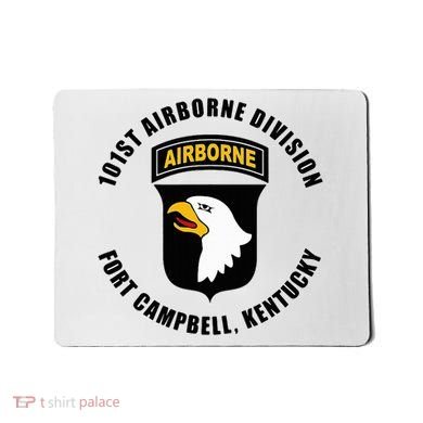 101st Airborne Division Fort Campbell Kentucky Emblem Mousepad