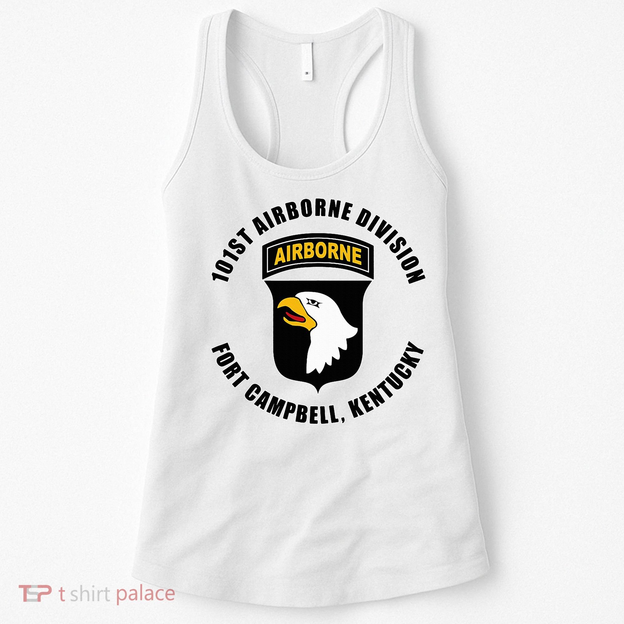 101st Airborne Division Fort Campbell Kentucky Emblem Women's Tank Top