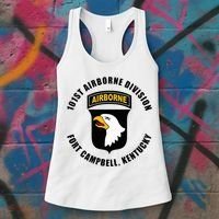 101st Airborne Division Fort Campbell Kentucky Emblem Women's Tank Top thumb 3