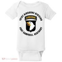 101st Airborne Division Fort Campbell Kentucky Emblem Baby Bodysuit thumb 0