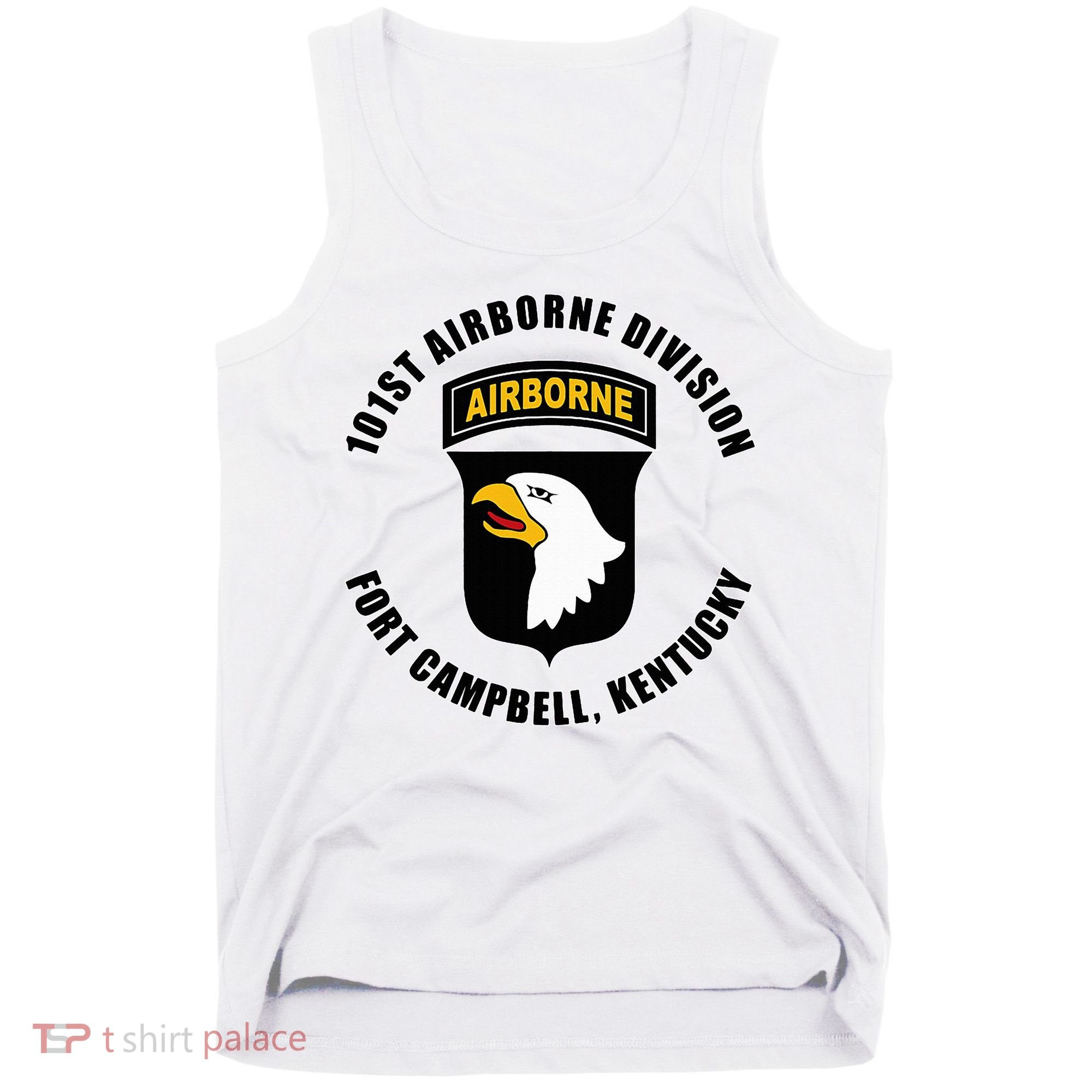 101st Airborne Division Fort Campbell Kentucky Emblem Tank Top