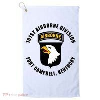 101st Airborne Division Fort Campbell Kentucky Emblem Golf Towel thumb 0