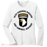 101st Airborne Division Fort Campbell Kentucky Emblem Women's Long Sleeve Shirt thumb 0